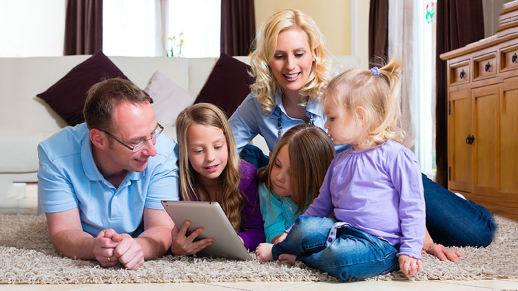 gemeinsame Mediennutzung in der Familie